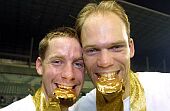 Am 9.3.2002 holte die Deutsche Herren-Nationalmannschaft zum erstenmal in der Hockeygeschichte den WM-Titel (Fotos zu erhalten von Dieter Reinhardt, info@direvi.de)