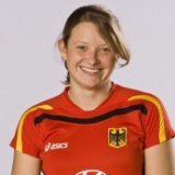 Zweifache Torschtzin: Janine Beermann